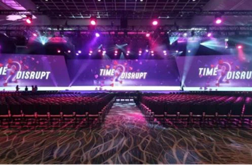 จอ LED พื้นหลังขนาดใหญ่ ตู้เช่า 500*500 มม. สำหรับฉากคอนเสิร์ต ผลิตโดย LOSEN ...