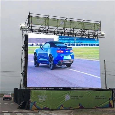 ป้ายโฆษณา LED ผนังวิดีโอกลางแจ้ง P3